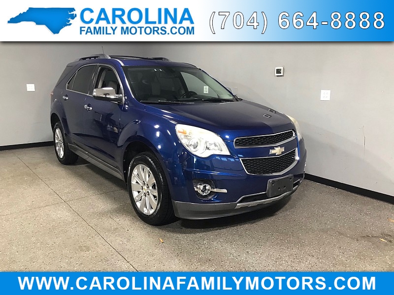 Used 2010  Chevrolet Equinox 4d SUV FWD LTZ at Carolina Family Motors near Mooresville, NC