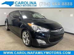 Used 2012  Hyundai Veloster 3d Coupe w/Red/Black Seats 6spd at Carolina Family Motors near Mooresville, NC