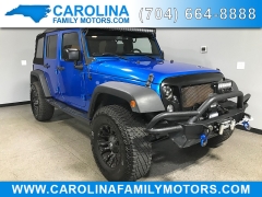 Used 2016  Jeep Wrangler Unlimited 4d Convertible Sport at Carolina Family Motors near Mooresville&comma; NC