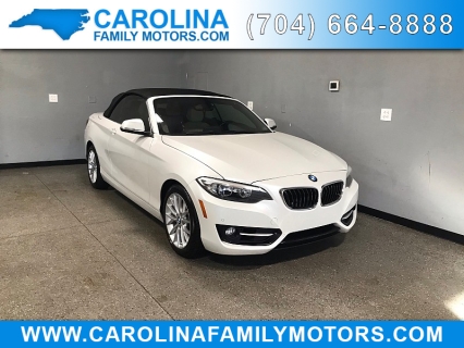 Used 2016 BMW 2 Series 2dr Conv 228i RWD at Carolina Family Motors near Mooresville, NC