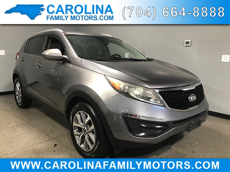 Used 2015 Kia Sportage 4d SUV FWD LX at Carolina Family Motors near Mooresville, NC