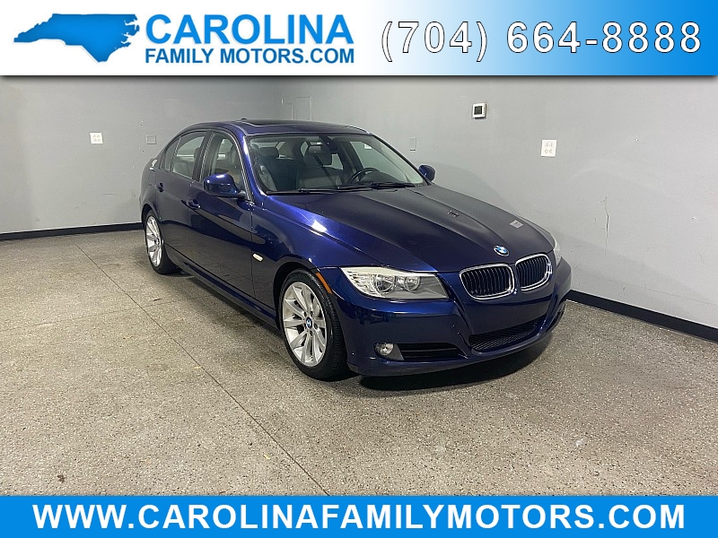 Used 2011  BMW 3 Series 4dr Sdn 328i RWD at Carolina Family Motors near Mooresville, NC