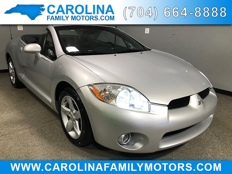 Used 2008  Mitsubishi Eclipse 2d Convertible GS AT at Carolina Family Motors near Mooresville&comma; NC