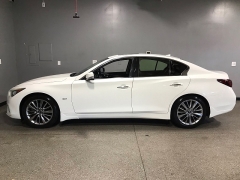 Used 2018 INFINITI Q50 4d Sedan RWD 3.0t LUXE at Carolina Family Motors near Mooresville, NC