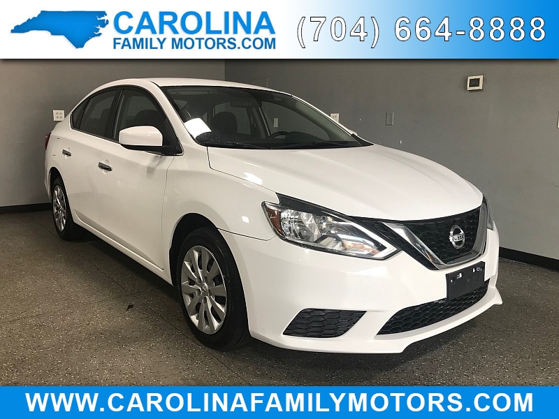 Used 2016 Nissan Sentra 4d Sedan S CVT at Carolina Family Motors near Mooresville, NC