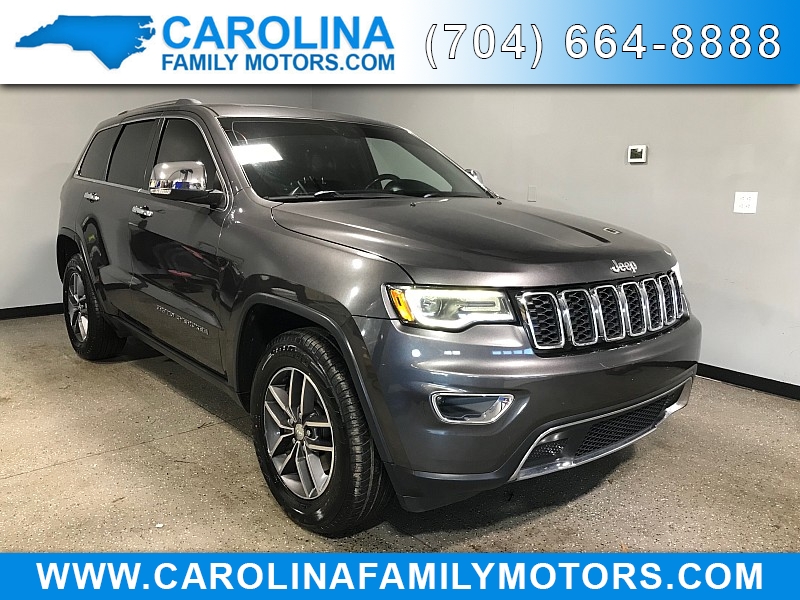 Used 2017  Jeep Grand Cherokee 4d SUV 2WD Limited at Carolina Family Motors near Mooresville, NC