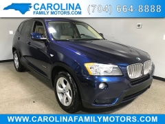 Used 2011  BMW X3 AWD 4dr 28i at Carolina Family Motors near Mooresville&comma; NC