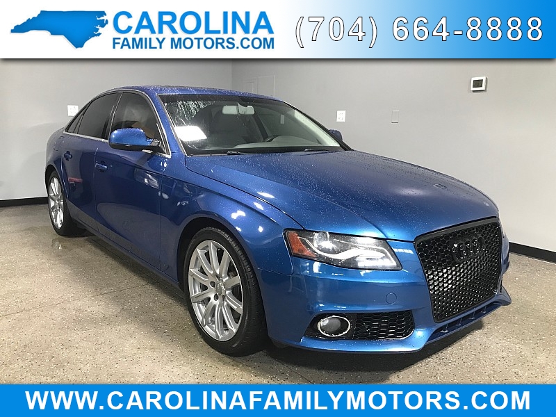 Used 2010  Audi A4 4d Sedan 2&period;0T Quattro Premium&plus; AT at Carolina Family Motors near Mooresville&comma; NC
