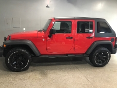 Used 2012  Jeep Wrangler Unlimited 4d Convertible Sport at Carolina Family Motors near Mooresville, NC
