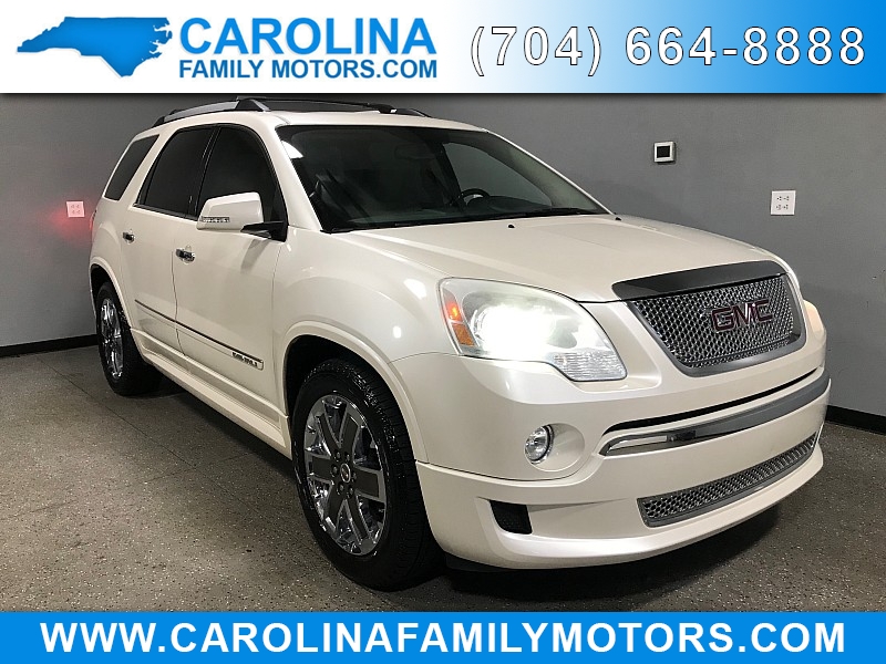 Used 2012  GMC Acadia 4d SUV FWD Denali at Carolina Family Motors near Mooresville&comma; NC