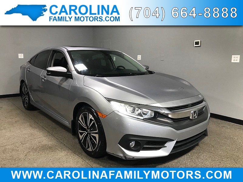 Used 2016  Honda Civic Sedan 4d EX-L at Carolina Family Motors near Mooresville&comma; NC