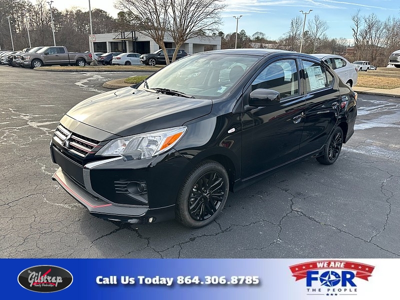 New 2024  Mitsubishi Mirage G4 Black Edition CVT at The Gilstrap Family Dealerships near Easley, SC