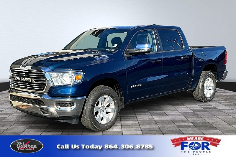 Used 2024  Ram 1500 4WD Laramie Crew Cab 5'7" Box at The Gilstrap Family Dealerships near Easley, SC