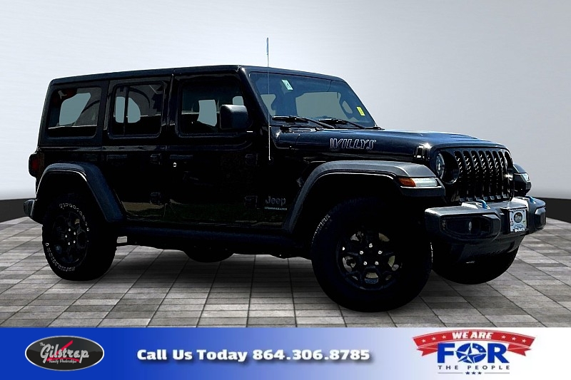 Used 2023  Jeep Wrangler 4xe 4x4 at The Gilstrap Family Dealerships near Easley, SC