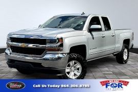 Used 2018 Chevrolet Silverado 1500 2WD Double Cab 143.5" LT w/1LT at The Gilstrap Family Dealerships near Easley, SC