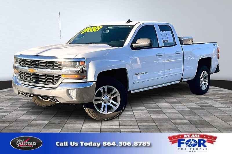 Used 2018  Chevrolet Silverado 1500 4WD Double Cab LT at The Gilstrap Family Dealerships near Easley&comma; SC