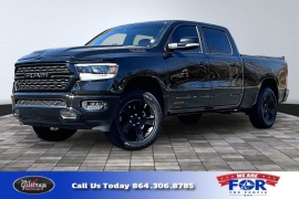 Used 2022  Ram 1500 Big Horn 4x2 Crew Cab 6'4" Box at The Gilstrap Family Dealerships near Easley&comma; SC