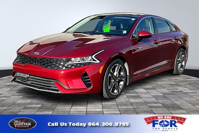 Used 2021  Kia K5 EX FWD at The Gilstrap Family Dealerships near Easley, SC
