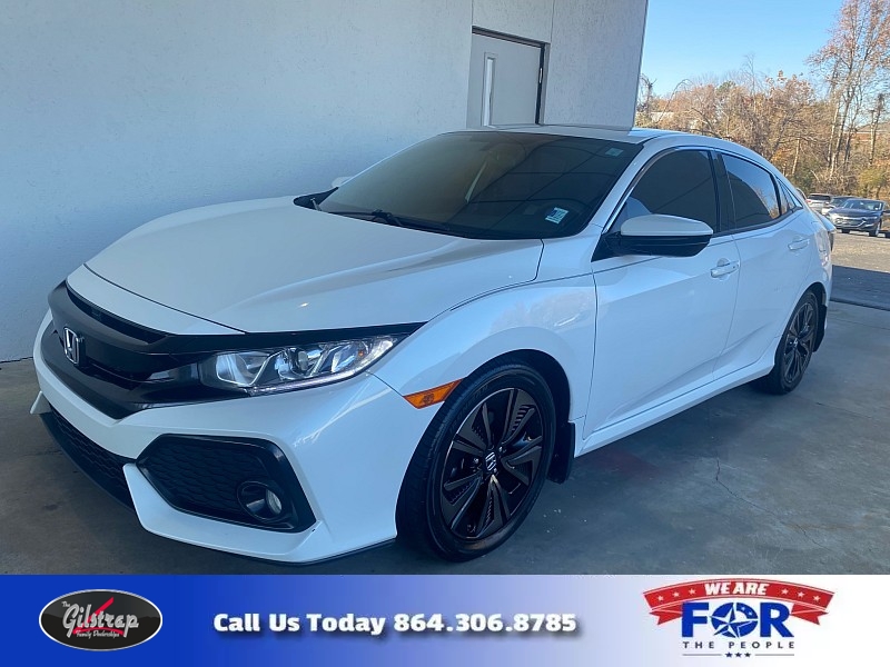 Used 2018  Honda Civic Hatchback 4d EX at The Gilstrap Family Dealerships near Easley, SC