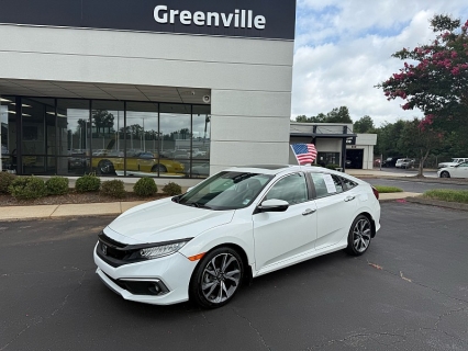 Used 2020 Honda Civic Sedan 4d Touring at Greenville Truck Farm near Greenville, SC