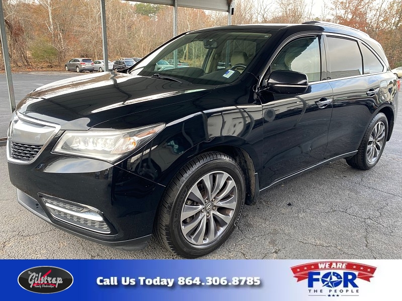 Used 2014  Acura MDX 4d SUV FWD Tech at The Gilstrap Family Dealerships near Easley, SC