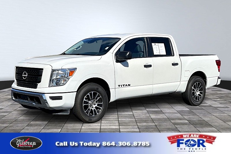 Used 2023  Nissan Titan 4x2 Crew Cab SV at The Gilstrap Family Dealerships near Easley, SC