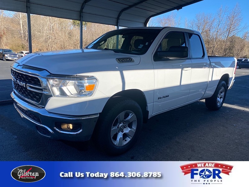 Used 2022  Ram 1500 2WD Big Horn Quad Cab 6'4" Box at The Gilstrap Family Dealerships near Easley, SC