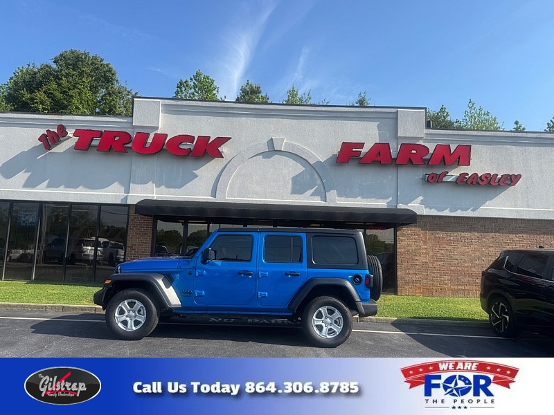 Used 2022  Jeep Wrangler Unlimited Sport S 4x4 at The Gilstrap Family Dealerships near Easley, SC