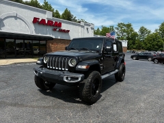 Used 2020  Jeep Wrangler Unlimited 4d SUV 4WD Sahara at The Truck Farm near Easley&comma; SC