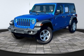 Used 2022  Jeep Wrangler Unlimited Sport S 4x4 at The Gilstrap Family Dealerships near Easley, SC