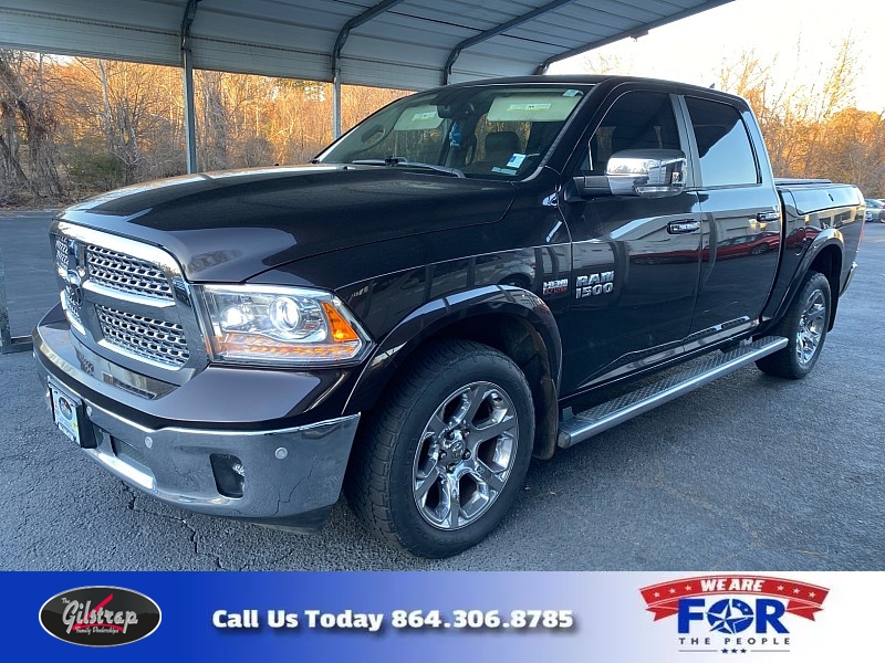 Used 2017  Ram 1500 4WD Crew Cab Laramie at The Gilstrap Family Dealerships near Easley, SC