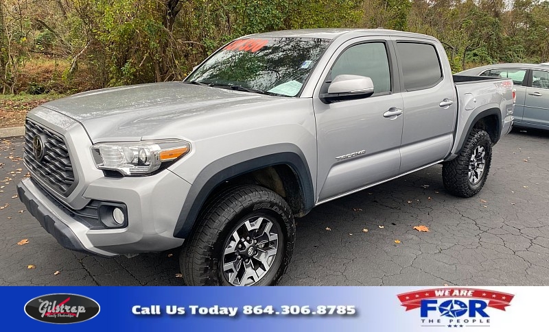 Used 2021  Toyota Tacoma 4WD TRD Sport Double Cab 5ft Bed V6 AT at The Gilstrap Family Dealerships near Easley, SC