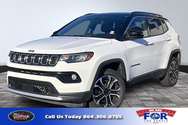 Used 2024  Jeep Compass Limited 4x4 at The Gilstrap Family Dealerships near Easley&comma; SC