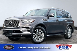  2024 INFINITI QX80 LUXE AWD at The Gilstrap Family Dealerships near Easley&comma; SC