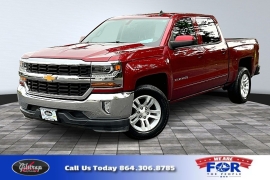 Used 2018 Chevrolet Silverado 1500 2WD Crew Cab LT at The Gilstrap Family Dealerships near Easley, SC