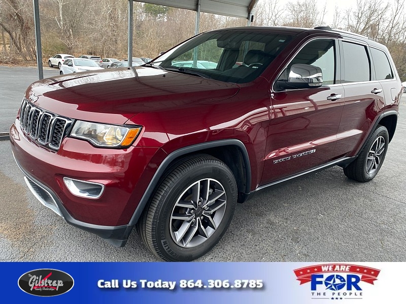 Used 2021  Jeep Grand Cherokee Limited 4x4 at The Gilstrap Family Dealerships near Easley, SC