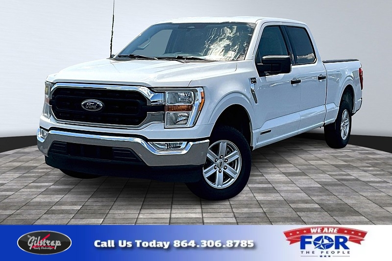 Used 2021  Ford F-150 2WD XLT SuperCrew 5&period;5' Box Hybrid at The Gilstrap Family Dealerships near Easley&comma; SC