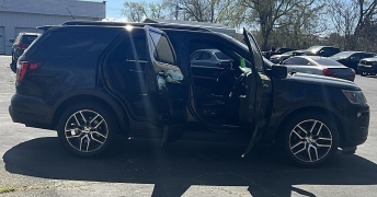 Used 2018  Ford Explorer 4d SUV 4WD Sport at The Gilstrap Family Dealerships near Easley&comma; SC