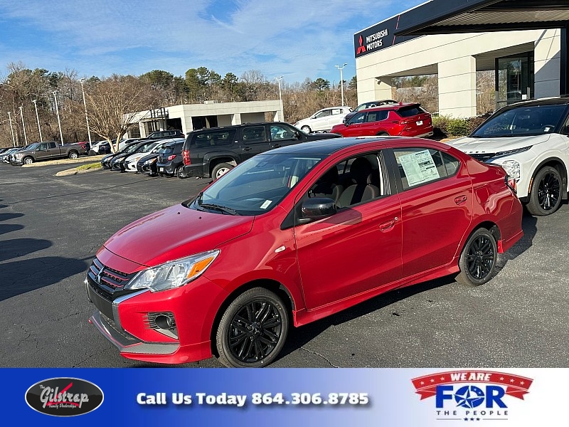 New 2024  Mitsubishi Mirage G4 Black Edition CVT at The Gilstrap Family Dealerships near Easley, SC