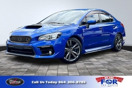 Used 2016  Subaru WRX 4d Sedan Premium 6spd at The Gilstrap Family Dealerships near Easley&comma; SC