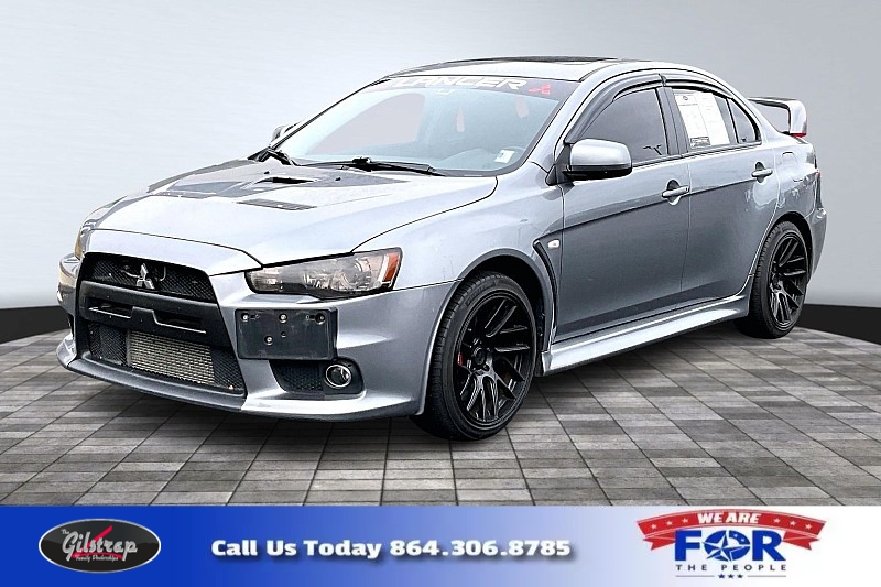 Used 2014  Mitsubishi Lancer Evolution 4d Sedan GSR at The Gilstrap Family Dealerships near Easley, SC