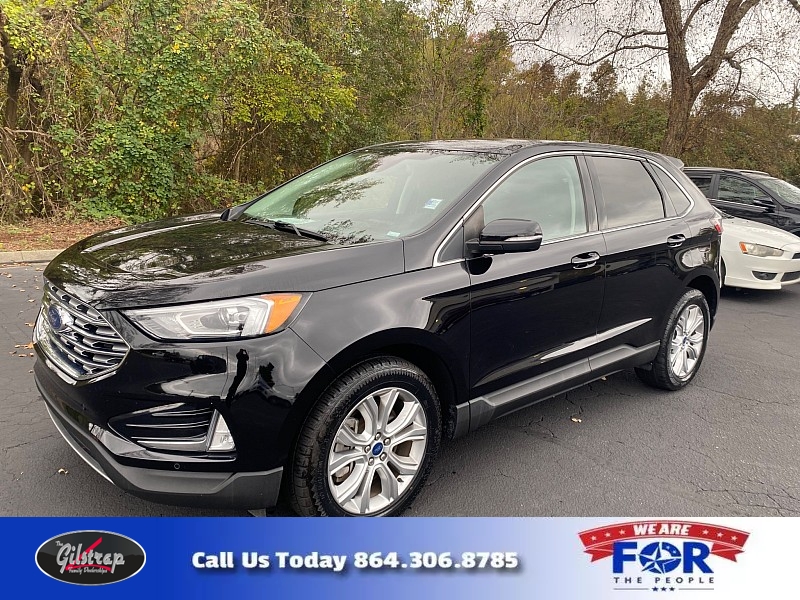 Used 2022  Ford Edge Titanium AWD at The Gilstrap Family Dealerships near Easley, SC