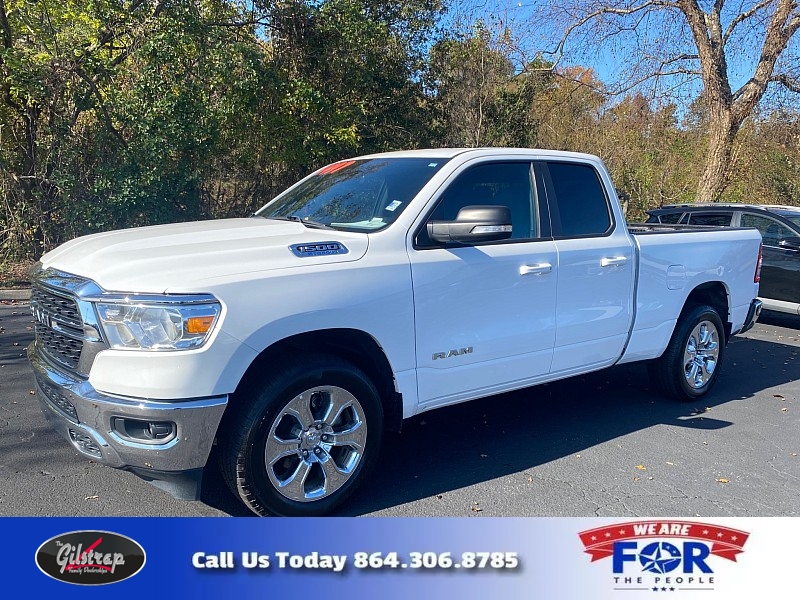 Used 2022  Ram 1500 2WD Big Horn Quad Cab 6'4" Box at The Gilstrap Family Dealerships near Easley, SC