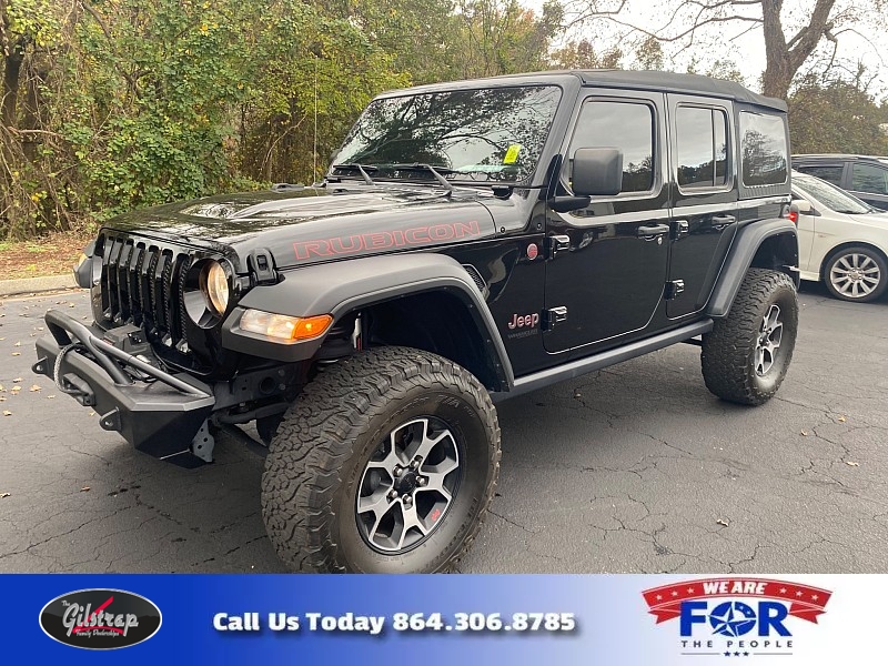 Used 2021  Jeep Wrangler Unlimited Rubicon 4x4 at The Gilstrap Family Dealerships near Easley, SC