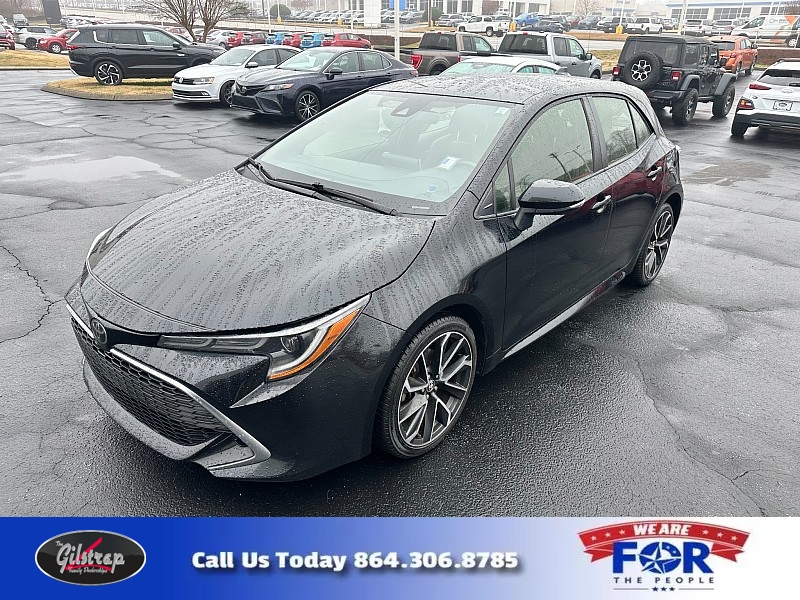 Used 2019  Toyota Corolla Hatchback 5d XSE 6spd at The Gilstrap Family Dealerships near Easley, SC