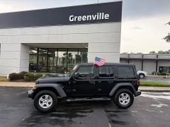 Used 2022  Jeep Wrangler Unlimited Sport S 4x4 at The Truck Farm near Easley&comma; SC