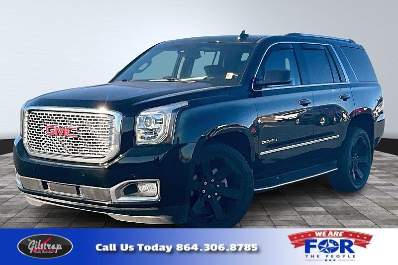 Used 2017  GMC Yukon 4d SUV 4WD Denali at The Gilstrap Family Dealerships near Easley&comma; SC