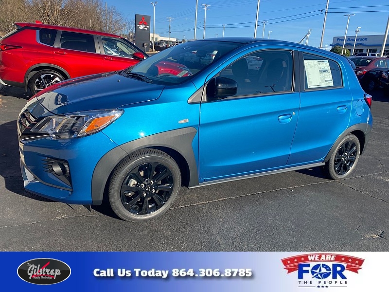 New 2024  Mitsubishi Mirage Black Edition CVT at The Gilstrap Family Dealerships near Easley, SC