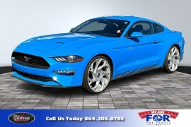 Used 2022  Ford Mustang EcoBoost Premium Fastback at The Gilstrap Family Dealerships near Easley, SC