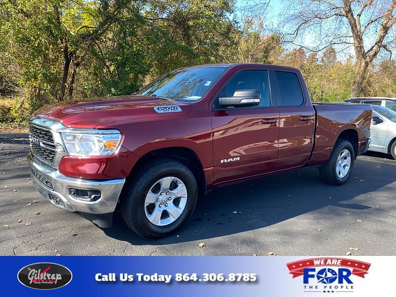 Used 2022  Ram 1500 2WD Big Horn Quad Cab 6'4" Box Lvl 2 at The Gilstrap Family Dealerships near Easley, SC